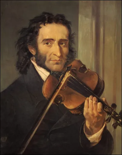 Ce musicien italien, souvent qualifié de plus grand violoniste de tous les temps, également un compositeur réputé, c'est ... Paganini.