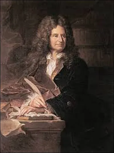 Cet homme de lettres français du XVIIe siècle, auteur de "L'Art poétique, des "Satires" inspirées des Satires d'Horace et de Juvénal, c'est ... Boileau.