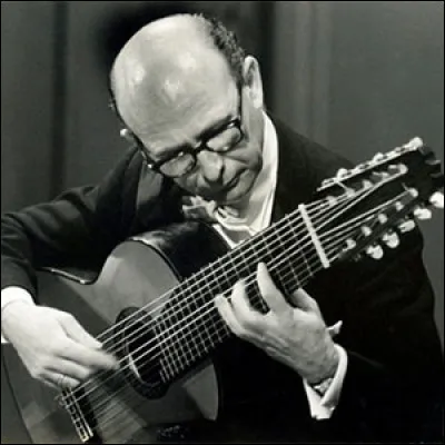 Ce guitariste espagnol, connu pour ses enregistrements de pièces d'Isaac Albéniz, Enrique Granados ou Manuel de Falla, transcrites pour la guitare, et pour son interprétation de la musique du film "Jeux interdits", c'est ... Yepes.