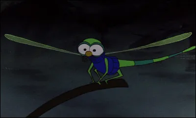 Quel est le problème de santé de la libellule nommée Evinrude
dans "Bernard et Bianca" ?