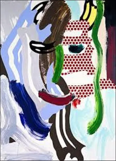 Qui a peint "Visage, nez vert" ?