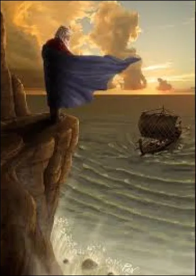 Lors de son retour après avoir vaincu le Minotaure, Thésée oublia sa promesse de hisser la voile blanche ; son père qui scrutait l'horizon croyant son fils mort se jeta dans la mer. Qui est-il ?