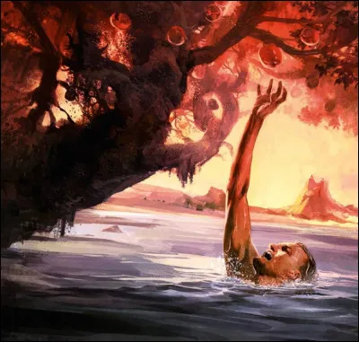 Pour avoir trop éprouvé les dieux, ce vaniteux roi de Phrygie sera condamné à souffrir de faim et de soif pour l'éternité. Qui est-il ?