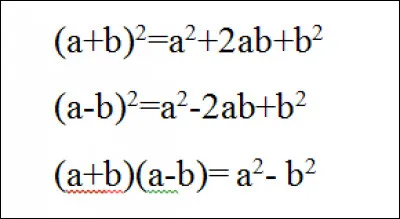 Dans quel domaine parle-t-on des identités remarquables ?