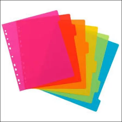 À l'école, dans quoi retrouve-t-on souvent des intercalaires ?