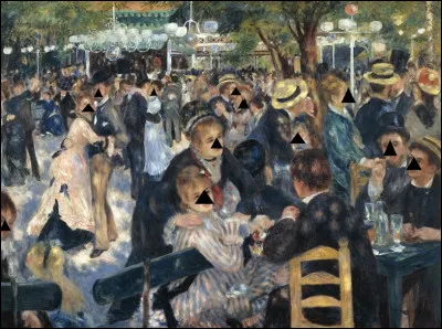 Cette peinture se trouve au musée d'Orsay à Paris actuellement. Titrée "Bal du moulin de la Galette", cette uvre est de :