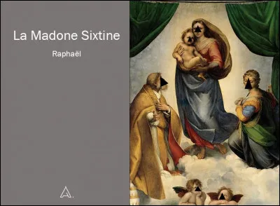 La Madone et Jésus semblent bien tristes sur ce tableau de Raphaël. Que regardaient-ils ?