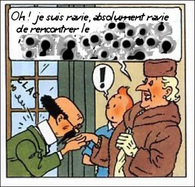 C'est la Castafiore qui en remet une dernière couche : l'infortuné Tournesol ne connaît pas son bonheur d'être légèrement "dur d'oreille" ! Quel genre d'exploit lui attribue-t-elle ?