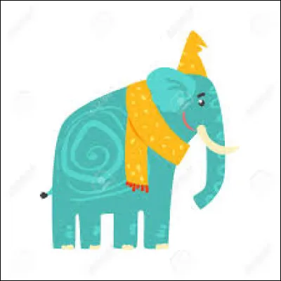 Continuons avec les animaux. Les éléphants ont tous une grande trompe n'est-ce pas ? Mais je suis sûre que vous connaissez un éléphant qui n'a pas qu'une longue trompe. Quelle est la partie de son corps qui est si longue ?