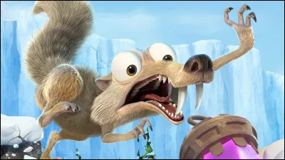 Dans "L'Âge de glace", comment s'appelle l'écureuil qui fait toujours n'importe quoi, qui est amoureux des noisettes, et qui a aussi un long pif (surtout quand il s'agit de noisettes) ?