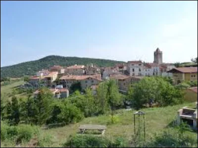 Commune occitane, dans la région naturelle des Aspres, Oms se situe dans le département ...