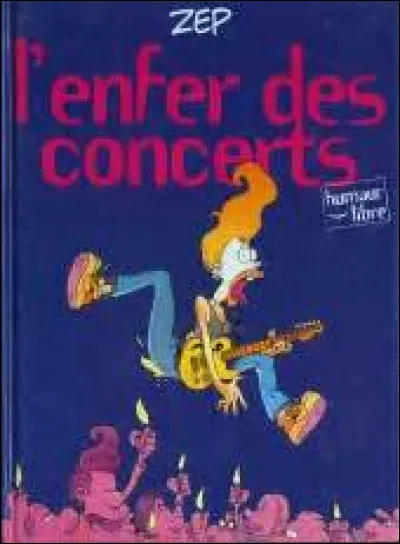 "L'enfer des concerts" - Quel style de musique est largement caricaturé dans cette série de bandes dessinées ?