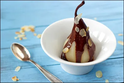 Que rajoutera-t-on dans cette coupe pour obtenir la fameuse "Poire Belle-Hélène" ?