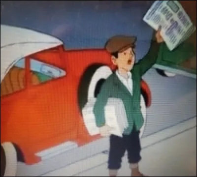 Comment se nomme le journal que vend le jeune garçon ?