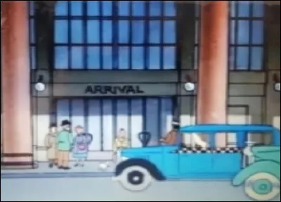 Lorsque Tintin arrive à Chicago, quel est le nom de la gare d'arrivée ?
