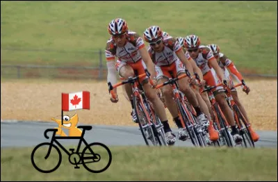 Il voulait voir les coureurs de plus près. Quelle équipe encourage-t-il ?