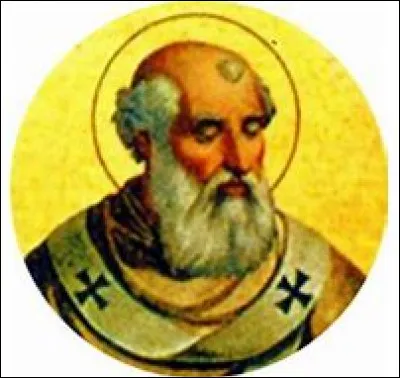 Qui est ce pape d'origine grecque déclaré saint par l'Église romaine, mort en 752 ?