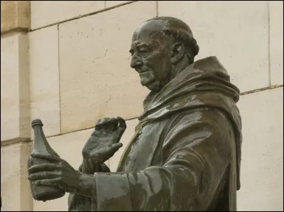 Qui ce moine bénédictin de l'abbaye d'Hautvillers dans la montagne de Reims, considéré comme l'inventeur du champagne, mort en 1715 ?