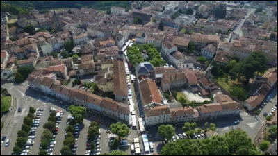 Ville de 8 000 habitants du département de l'Isère, située dans la vallée de l'Isère, entre le plateau de Chambaran et le massif du Vercors :