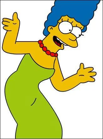 Marge Simpson a travaill comme...
