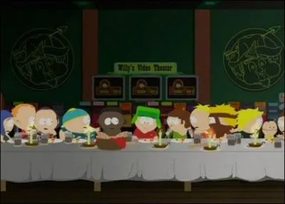 Sur cette image , quel tableau clbre y est parodi ?