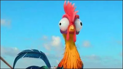 Ce personnage rigolo fait partie du film...