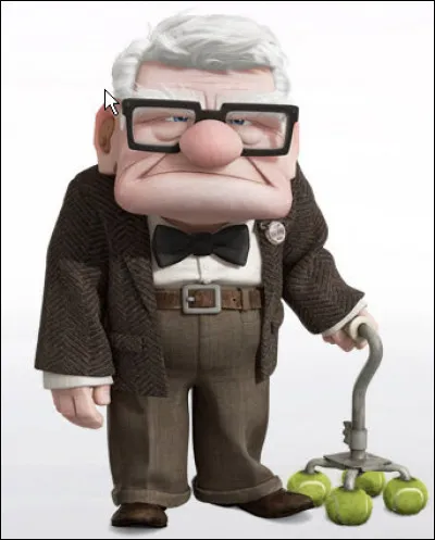 Monsieur Cénile arrive en retard. Il n'est plus très alerte car il est très vieux, mais il n'a pas encore cassé...