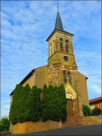 Vous avez sur cette image l'église Saint-Martin de Ley. Village du Grand-Est, dans l'arrondissement de Sarrebourg-Château-Salins, il se situe dans le département ...