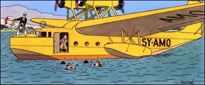 "Le Sceptre d'Ottokar" > La dernière image de l'album montre un hydravion H-24 (modèle Lioré & Olivier, 1934-36) : n'y a-t-il rien qui vous choque ?