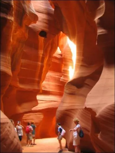 Dans quel pays se trouve l'Antelope Canyon ?