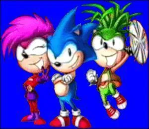 Comment s'appellent le frre et la soeur de Sonic ?