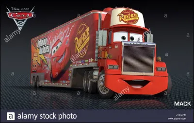La fameuse remorque de McQueen est vraiment géniale ! Mais
quel est son nom ?