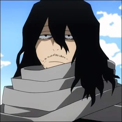 On y est presque. Regardez, voici justement M. Aizawa, alias Eraser head, qui doit être aussi fatigué que vous.
Quel est son signe astrologique à ce dur au cur tendre ?