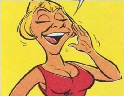 Dans "Astérix chez les Belges", qui a été source d'inspiration et caricaturée pour représenter le femme de Gueuselambix ?