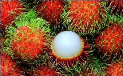 Quel fruit exotique apercevons-nous ici ?