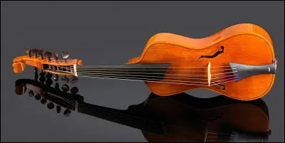 Quel est cet instrument de musique à six cordes, joué à l'aide d'un archet ?