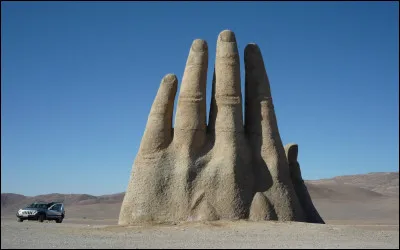 Ca s'appelle le Desert Hand, je vous donne un coup de main, dans ce pays on parle espagnol !