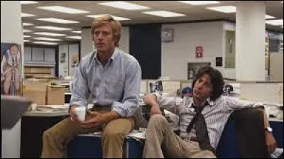Quel est ce film, adaptation du livre de Bob Woodward et Carl Bernstein ( joués par Dustin Hoffman et Robert Redford), les deux journalistes qui ont enquêté sur le scandale du Watergate, pour le compte du Washington Post ?