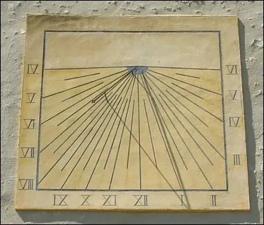 Un cadran solaire fabriqu  Augsburg donnait les heures exactes sur une tour parisienne au Moyen Age.
