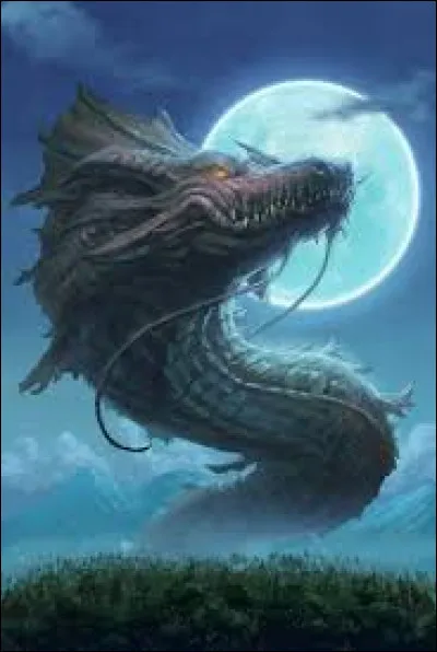 Le Bakunawa a le pouvoir d'avaler la lune.