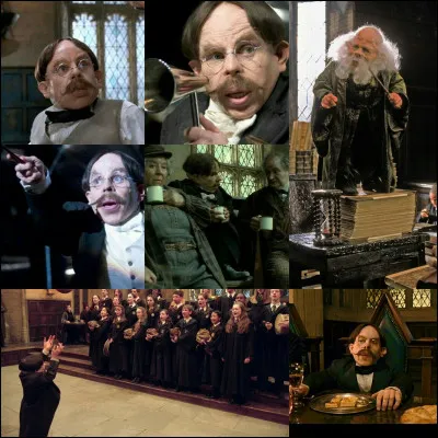 Quel est le nom du professeur de sortilèges ?