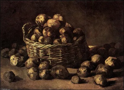 Qui est l'artiste du "Panier de pommes de terre" ?