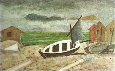 &Agrave; qui appartient le tableau "Bateau &agrave; terre" ?