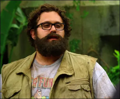 Quand l'équipe se crashe sur l'île déserte Sylvester devient fou et prend un caméléon comme associé qu'il nomme :