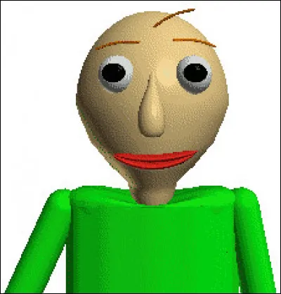 Baldi est &agrave; la base...