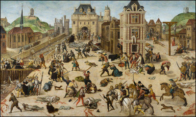 Durant quelle guerre eut lieu le "Massacre de la Saint-Barthélemy" ?