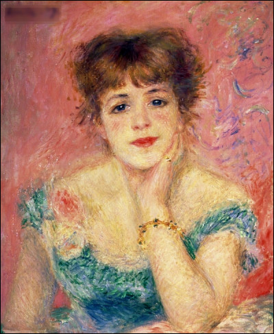 Quel peintre français du XIXe est l'auteur du tableau "La Rêverie (Portrait de Jeanne Samary)" ?