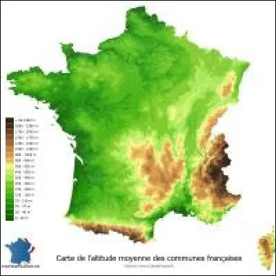 Quel endroit de France a la plus basse altitude ?