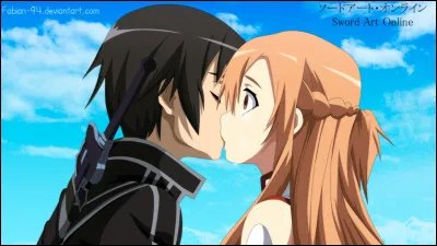 Ensuite, Kirito t'embrasse soudainement, que fais-tu ?