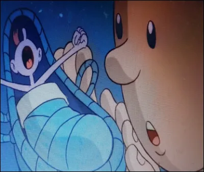 Lorsque Tintin rêvasse combien voit-on de personnages ?